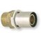 Raccord à sertir mâle fixe tube PER 10x12mm filetage 3/8